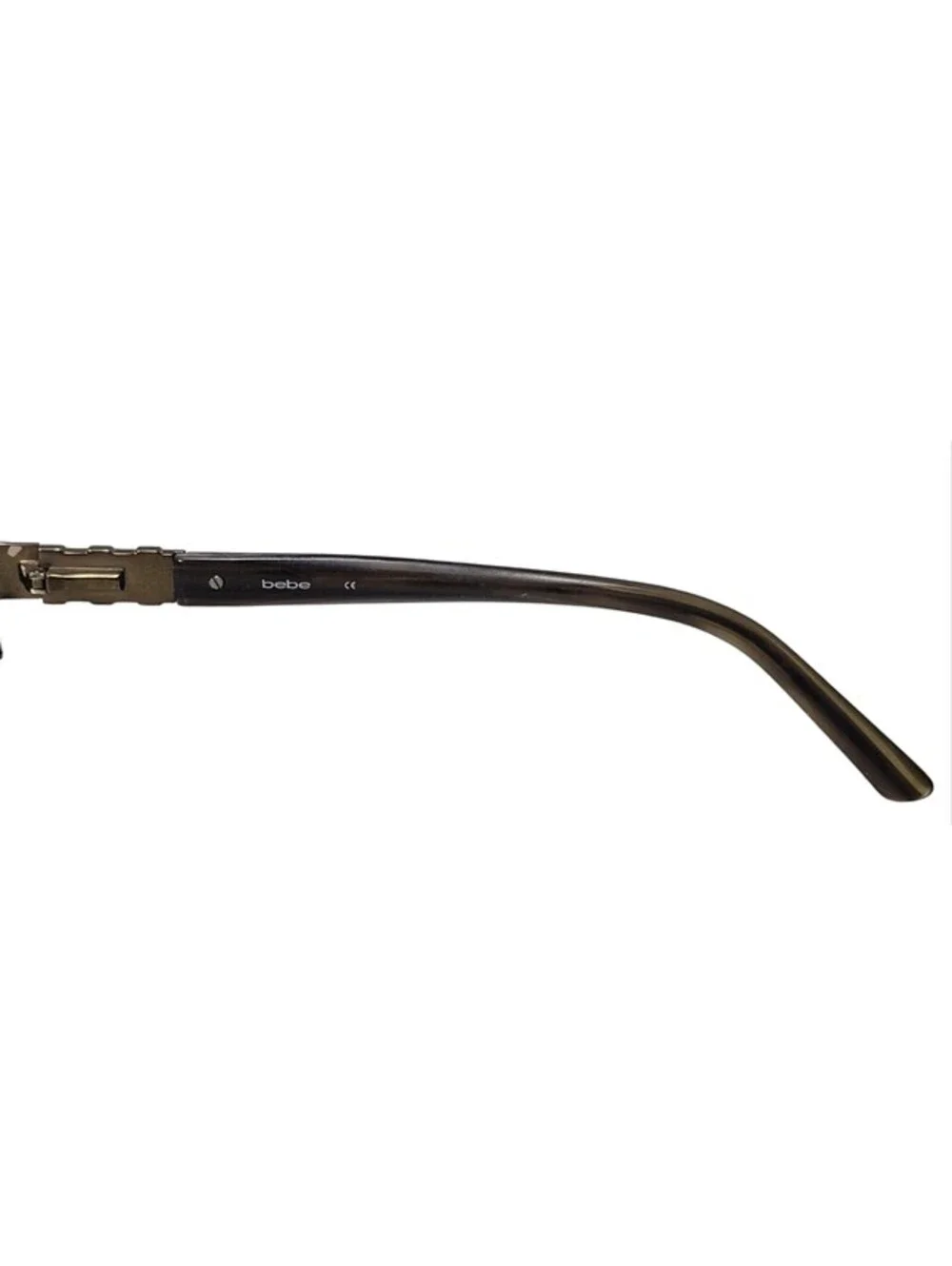 Bebe Eyeglasses Frame BB5153 200 Topaz 52-15 135 with Swarovski Crystals